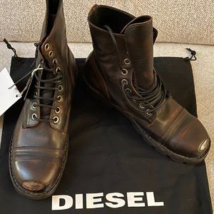 Diesel Men Steel Boots Shoes